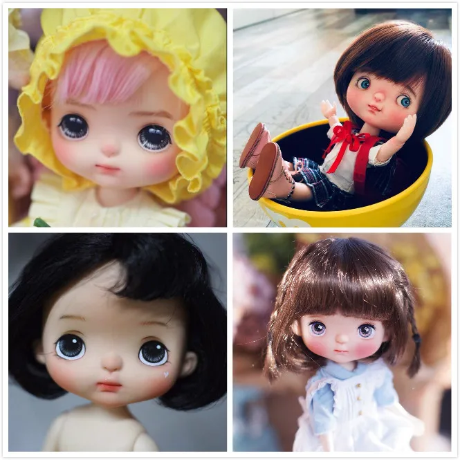 

Customized face for holal dolls ,16cm dolls like holal doll