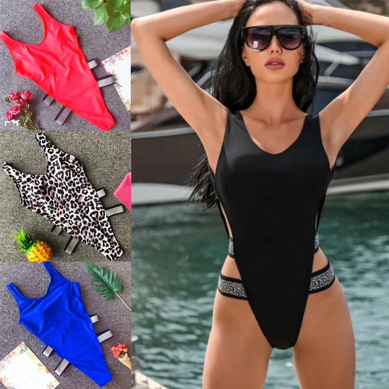 

padded leopard full suit for swimming suit set red swimsuit girls womens beachwear biquini women sexy brazilian bikini swimwear