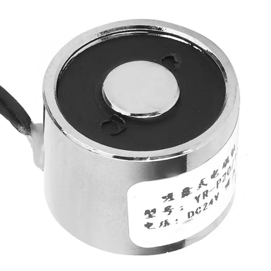 DC 12 V/24 V в форме диска 3Kg/30N Электрический магнит 20*15mm Электромагнитный Подъемный всасыватель подъемные магниты