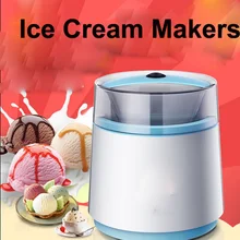 Домашняя машина для мороженого с двойным слоем для сохранения тепла и охлаждения в подарок для детей DIY 200 Вт