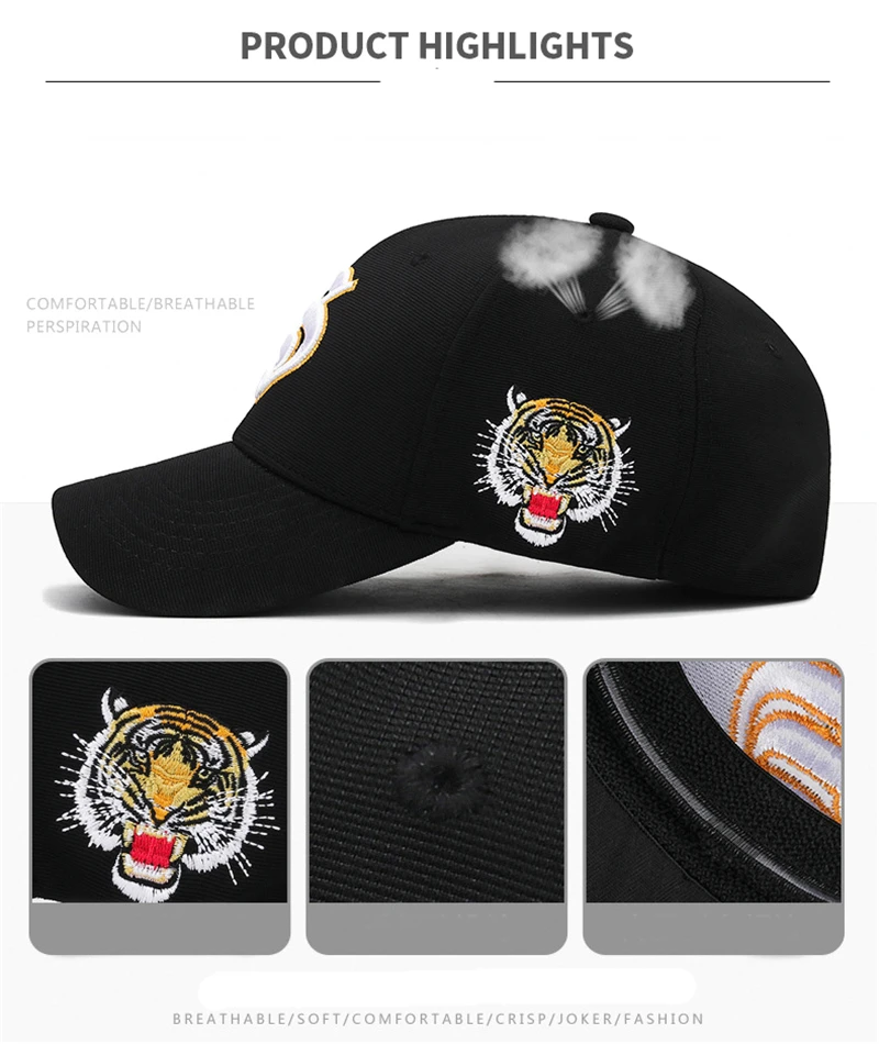 [NORTHWOOD] 3D вышивка Gorras животное Кепка Snapback хип-хоп мода бейсбольная кепка s папа шляпа