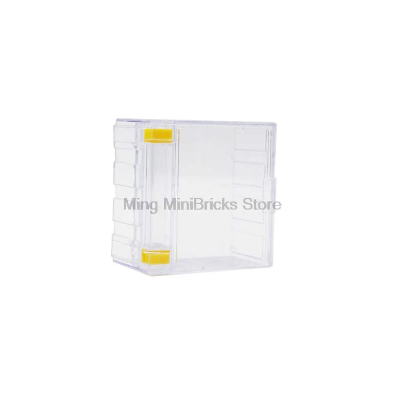 

Single sale CPJ066 white display box dust box collection box display stand Compatible Legoing Figure blocks Kids toy display box
