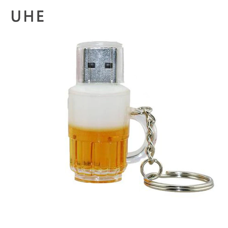 Usb флеш накопитель Pendrive с рисунком пивной кружки 4 ГБ 8 16 32 64 память sick u disk