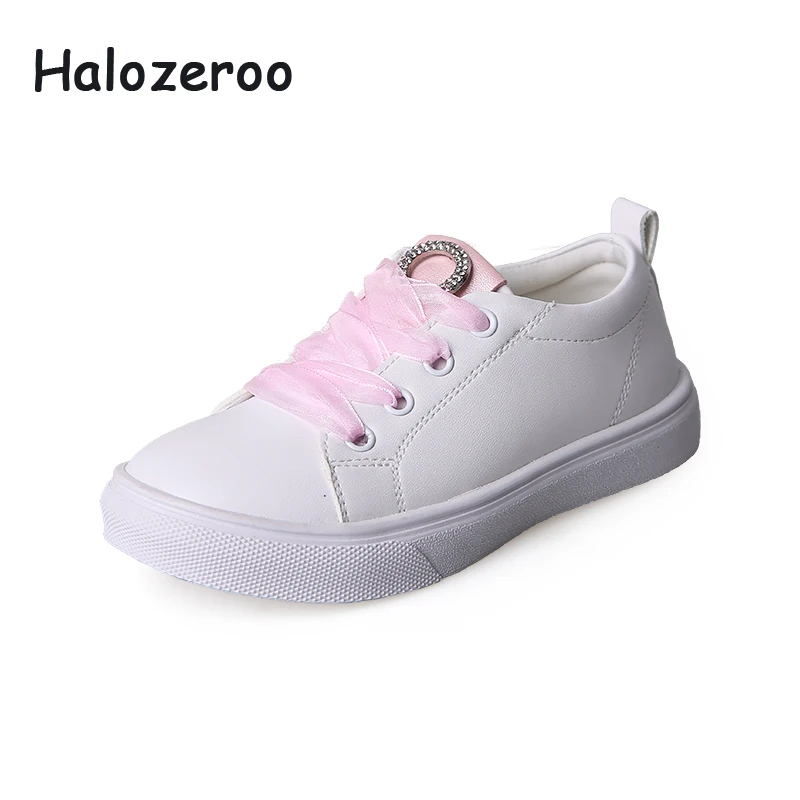 

2019 Spring Kids Casual Shoes Children Leopard Sport Sneakers Boys Pu Leather Shoes Baby Girls Rhinestone Shoes Brand Trainer