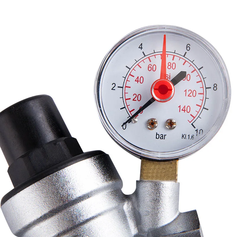 

Water Pressure Reducing Valve with Gauge Regulating Reducing Valve LKS99