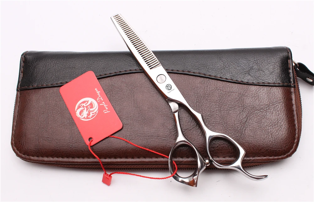 6 ''17,5 см Selivery Цвет Японии Профессиональный натуральные волосы ножницы парикмахерские ножницы истончение Z1024