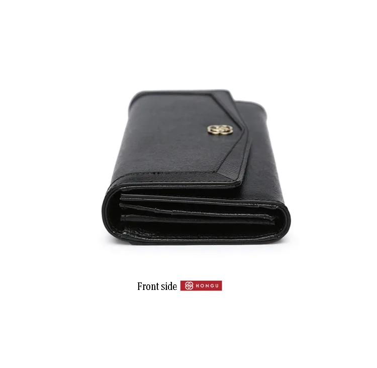 Fashion luxury Long Women Wallets Coin Pocket Multi-function Hand bag Bifold Hasp Female Dollar Bag Girl Natural Genuine Leather  609