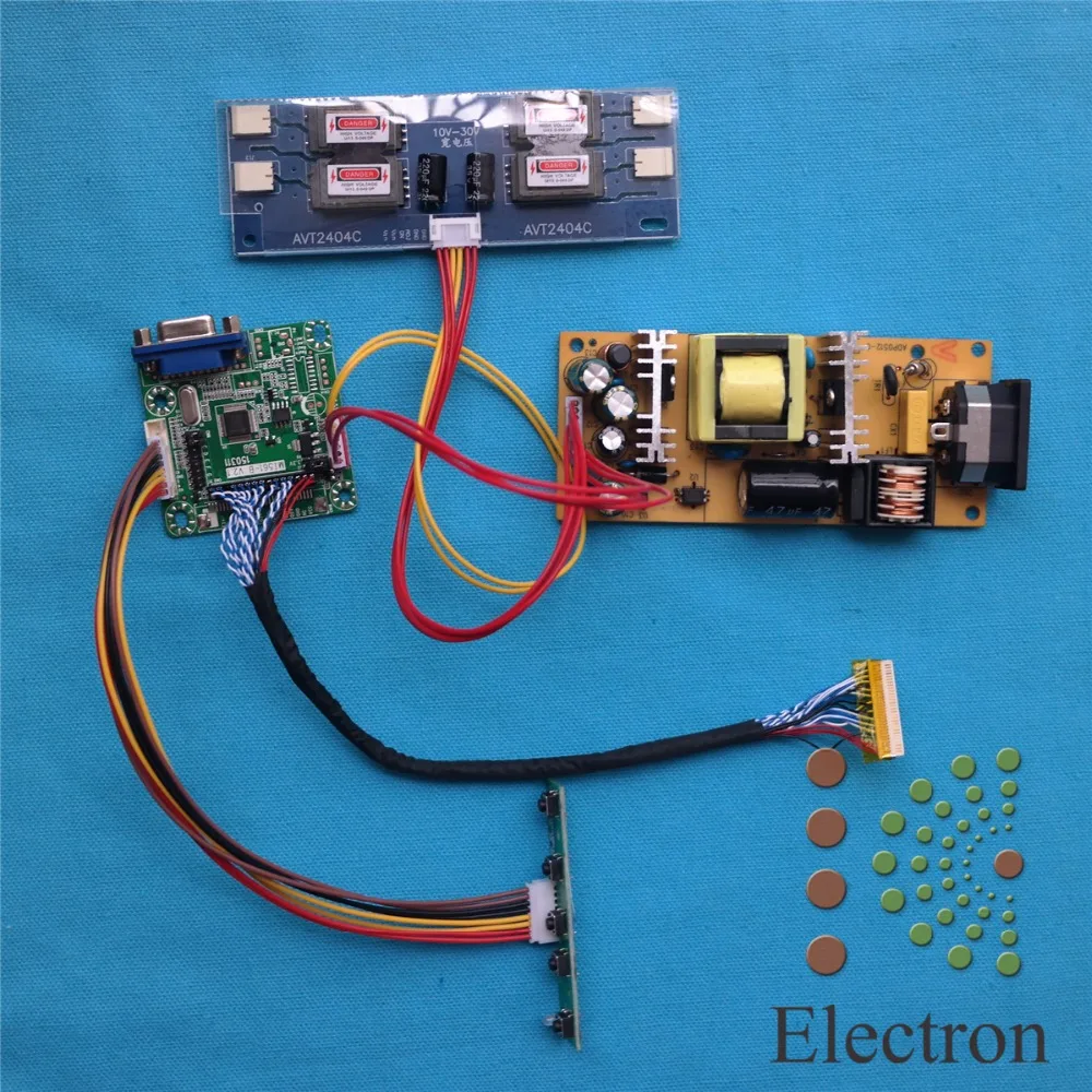 Sources alimentation réglables CCFL Inverter 12 V 1600 V High Voltage Power Supply Équipements professionnels Double CCFL