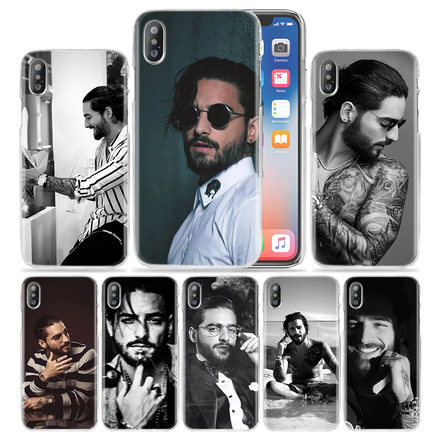 

Maluma Case for iPhone XS Max XR X 10 7 7S 8 6 6S Plus 5S SE 5 4S 4 5C 6+ 6S+ 7+ 8+ Hard PC Singer Fundas Capa Phone Cover Coque