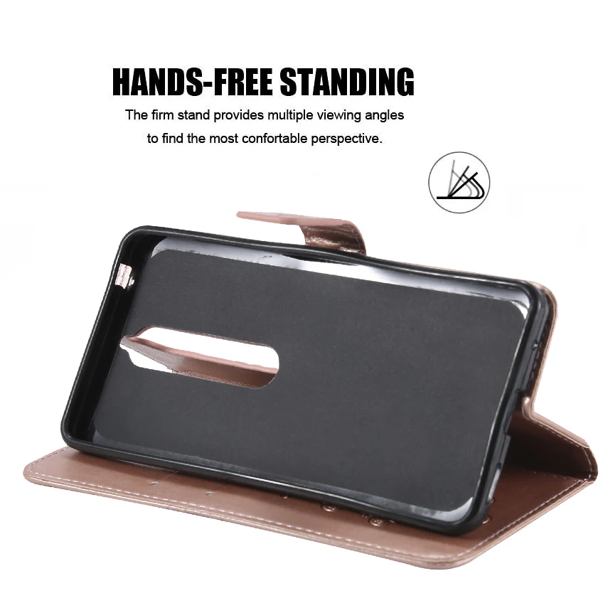 3D Flip Leather Wallet Stand Phone Case For XIAOMI Mi8 MI6X MiA2 Mi5X Redmi S2 4X 5 Plus Note 4X Note 5A Cover w Card Slot Funda (3)
