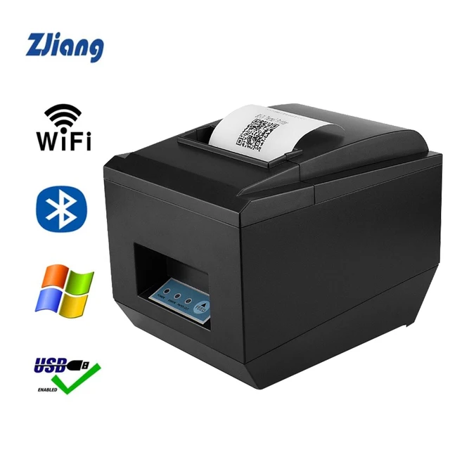 Best Price High quality 80mm thermal receipt bill printers Kitchen Restaurant POS printer With automatic cutter function Stylish appearance