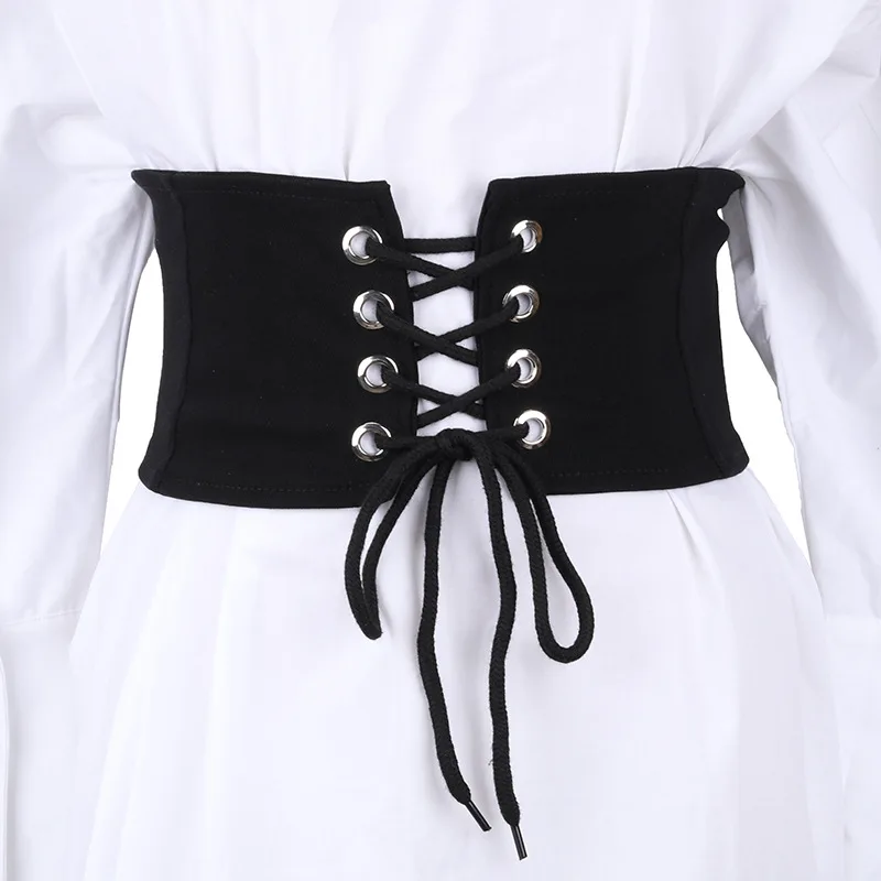 

Elastic bandage girdle corset belt Women Corsets League Strap Belts Slim Girl High Waist Girdle Belt Bow Bands Fashion