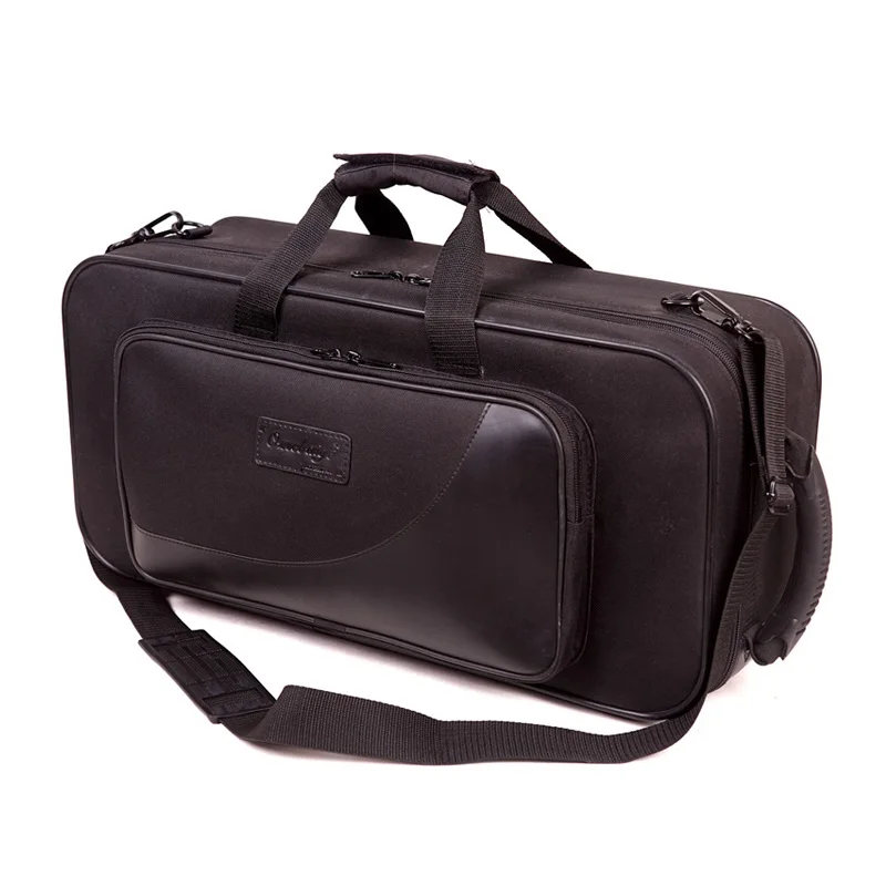 Nylon 600D black trumpet case waterproof trumpet instrument bags