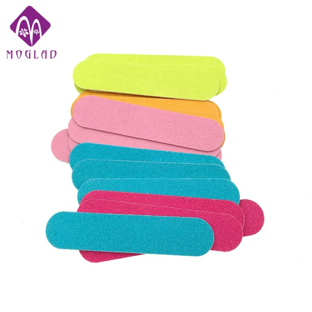 10pcs Lot Mini Five Colors Wood Nail File Manicure Pedicure Buffer 10pcs Lot Mini Five Colors Wood Nail File Manicure Pedicure Buffer Sanding Files Crescent Sandpaper