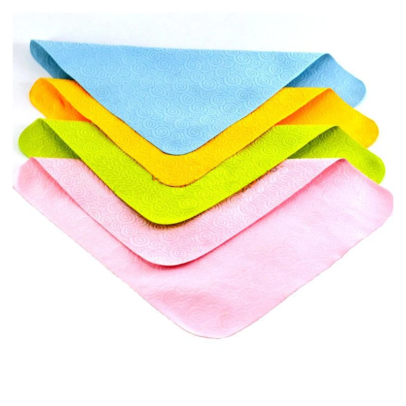 

4colors Auspicious cloud pattern blue green pink yellow glasses-cloth camera-cloth lens-cloth cleaning cloth camera clean
