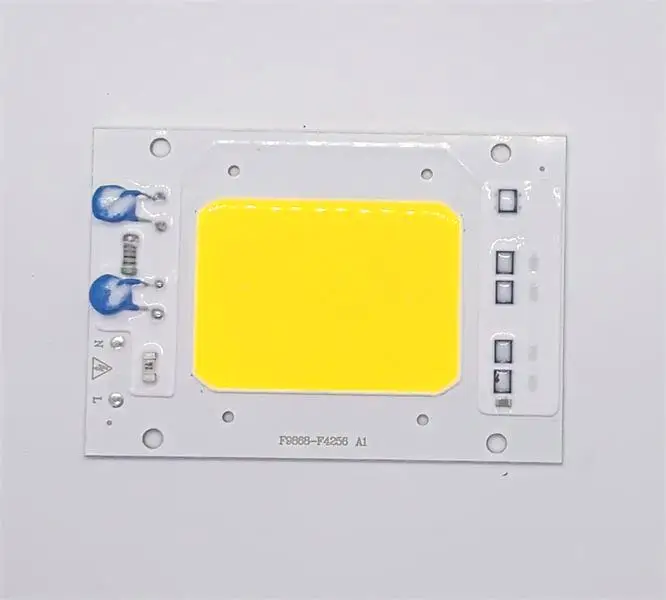 Светодиодный COB Чип 220 V 30 W 40 50 высокой лампа Светодиодная Водонепроницаемый IP65