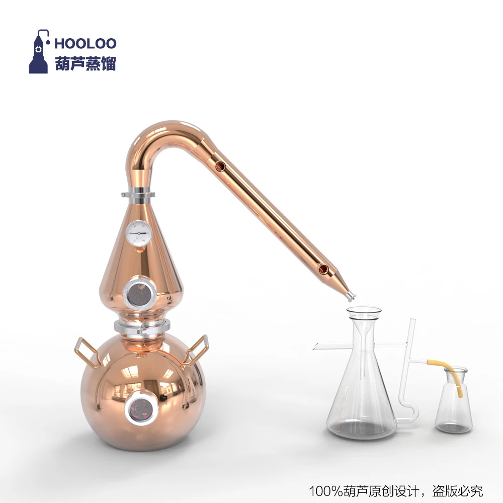 Fancier 15L тыквенный стиль ликер дистиллятор медный домашний виски ПИВОВАРЕНИЕ