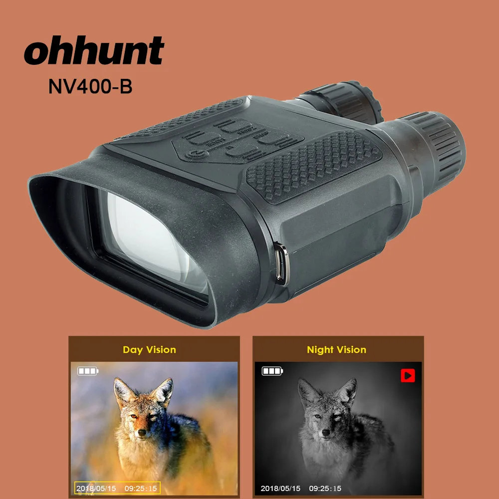 

ohhunt Hunting Digital Night Visions Infrared Nightvision Scope High Magnification IR Photo Camera Camcorder Binoculars