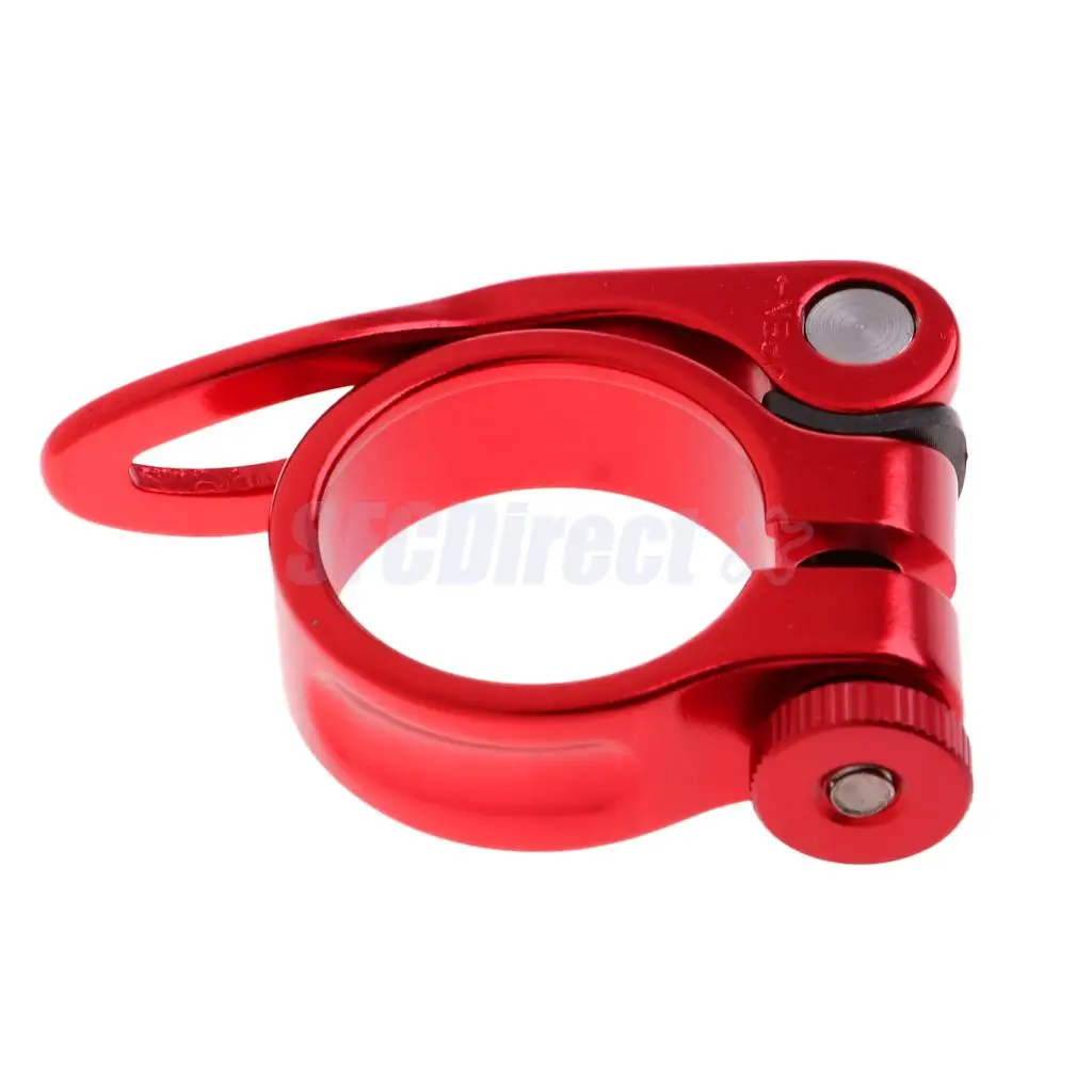 31.8mm Bicycle Seat Clamp Seatpost Clip Tube Lock  Aluminum Alloy Road MTB Cycling Bike Bicycle Quick Release Seatpost Clamp