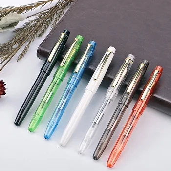 

Hot 1 PCS Learning Writing Ink Fountain Pen Can Change Ink Bag / Ink Dual-use Writing Pen Children's School Supplies Stationery
