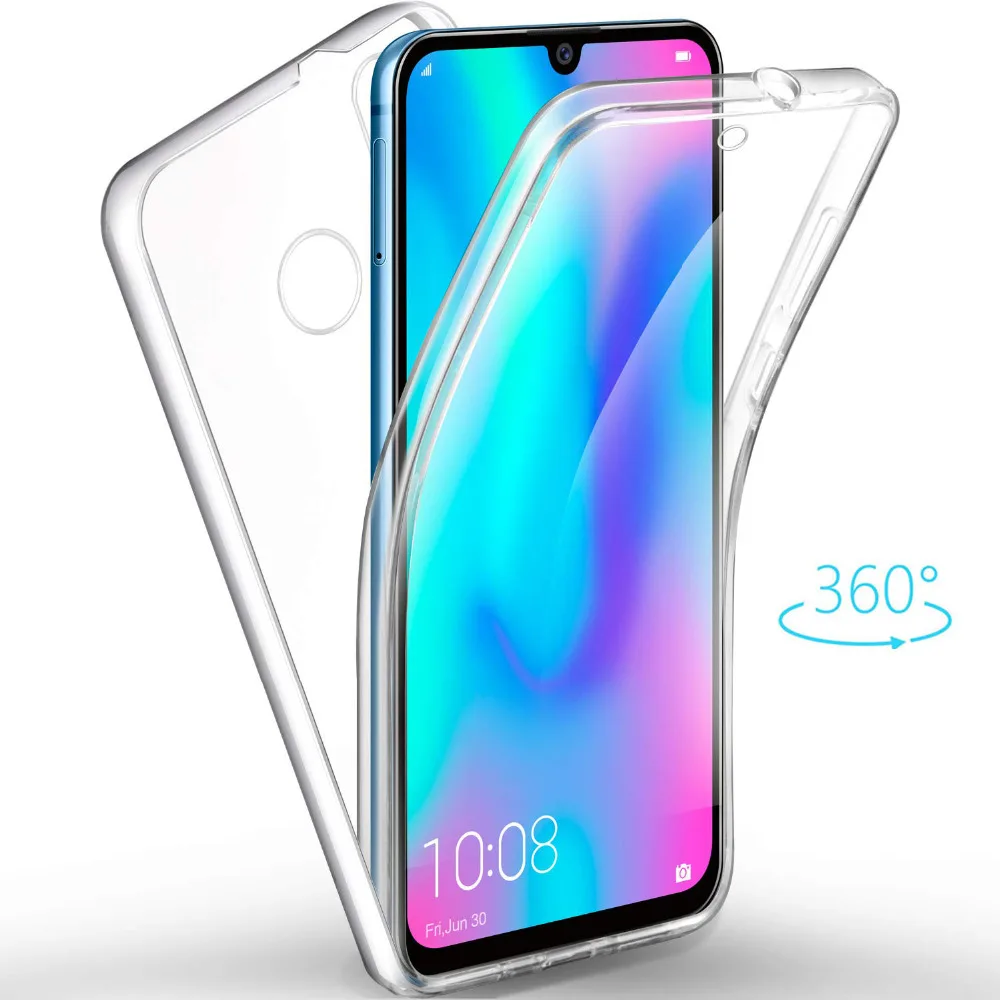 

360 Degree Clear Full Protection Soft Case Cover On sFor Huawei P Smart 2019 Front&Back Silicone Phone Capa P20 Lite Mate 20 Pro