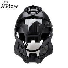 2018 New Motos Capacete Tático Ao Ar Livre Retro Motocicleta Motocross Rosto Cheio Capacete Capacete de Motocross Capacete de Protecção