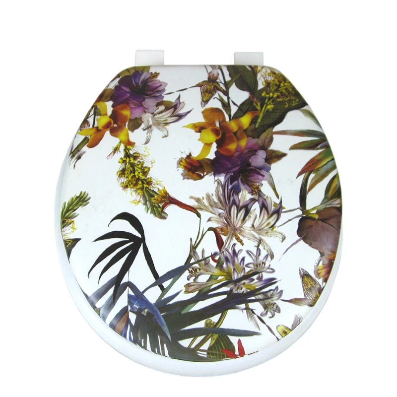 

toilet lid soft toilet seat 2017 new bamboo leaf design high quality warm toilet seat cover set sponge fashion 17" toilet seat