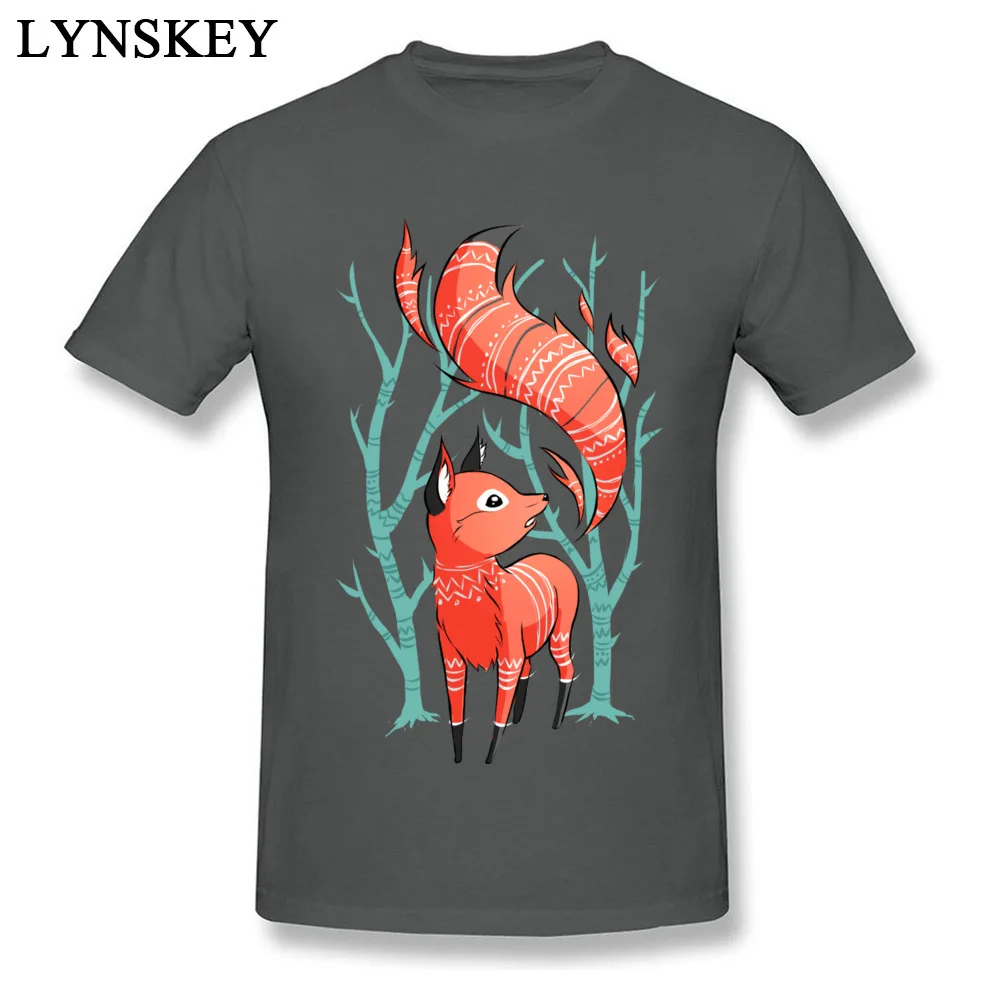 Pure Cotton Mens Short Sleeve Tops Shirt Winter Fox Geek Summer Fall T-Shirt Normal Fashionable O-Neck Tee-Shirts Top Quality Winter Fox carbon
