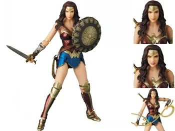 

15CM Anime figure The avanger wonder woman action figure movable collectible model toys for boys