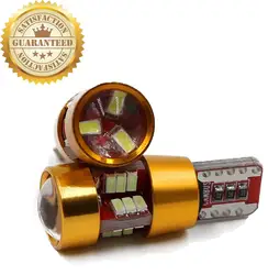 4 шт. * T10 canbus ОШИБОК 194 168 192 w5w T10 3014 27SMD салона лампы canbus светодио дный для сторона поворотники Габаритные огни