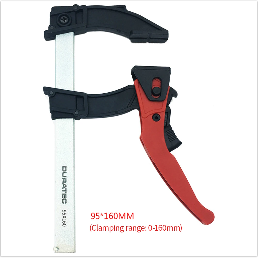 

95*160MM Ratchet Type Fast F Clip Plate Clamp F type G word D-shaped F Clamp F Frame Wood Clamp Fixed Fixture