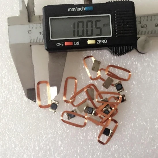 18*10 мм 13 56 МГц ISO14443A M1S50 F1108 чип Fudan IC и антенна RFID COB 10 шт./лот|RFID бирки карты| |
