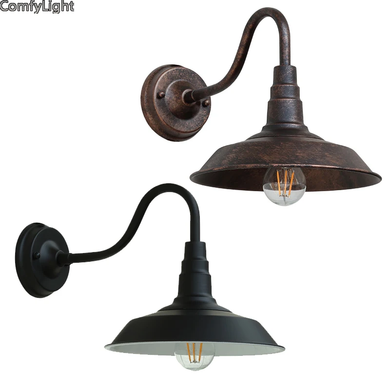 Vintage waterproof outdoor wall lamp villa lamp sconce retro home Decor Royal house/garden patio/courtyard/porch LED wall lights