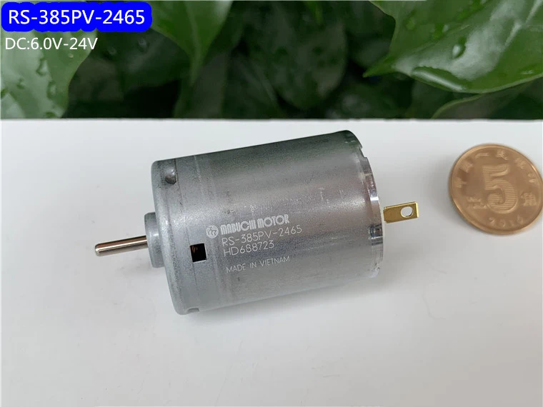 MABUCHI RS 385 Micro электродвигатель постоянного тока 6 в 24 В 18800 об/мин высокоскоростная