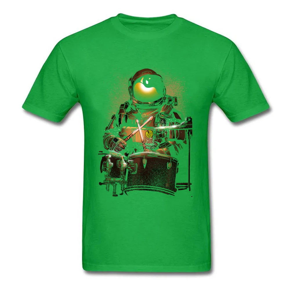 astronaut space drummer_green