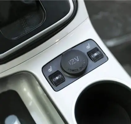 Carmilla автомобильный внутренний прикуриватель отверстие Защитная крышка модифицированная для Ford Ecosport Kuga для Focus 2013 Acc
