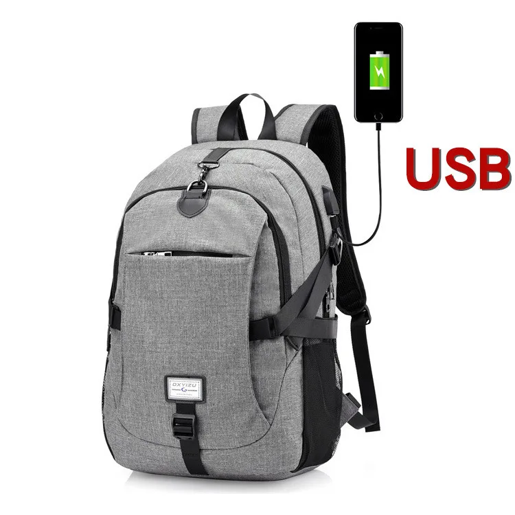 

Usb Laptop Bag In The Back Drive Load Backpack Seal Travel Bag for Male Female Mochila School Sports Bags