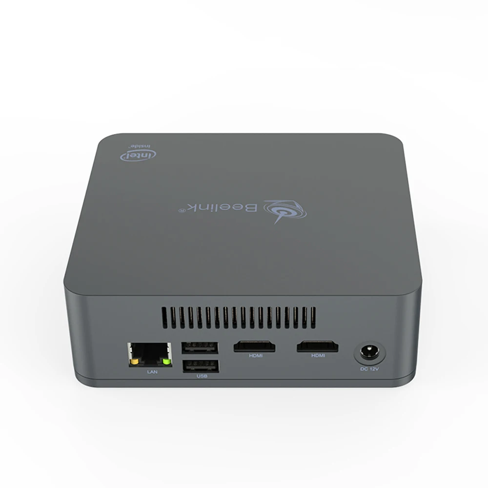 Beelink U55 Mini PC Core I3 5005U HD5500 8GB 256GB dual band WiFi 1000Mbps Bluetooth 4 3