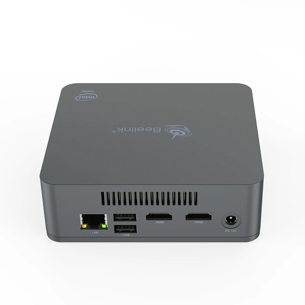 Beelink U55 windows10 Мини ПК Core I3 5005U 8 Гб 128 ГБ AC WiFi 1000 Мбит/с Bluetooth 4 0 Поддержка HDD Win10 64Bit