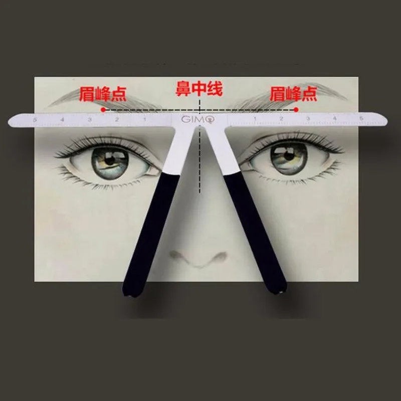 eyebrow tattoo position ruler 2