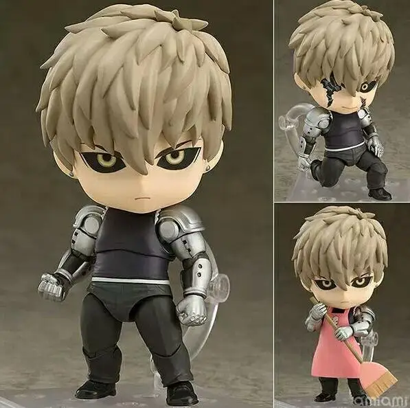 

10CM One Punch Man Genos Nendoroid Action Figure 645 Genos Doll PVC Brinquedos Anime figure Toys