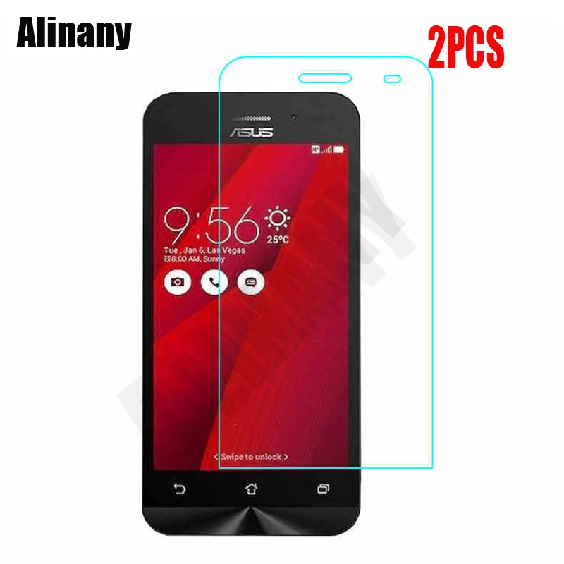 2 шт закаленное стекло Asus Zenfone Go ZB452KG защита для экрана X014D ZB ZB452 KG | Мобильные