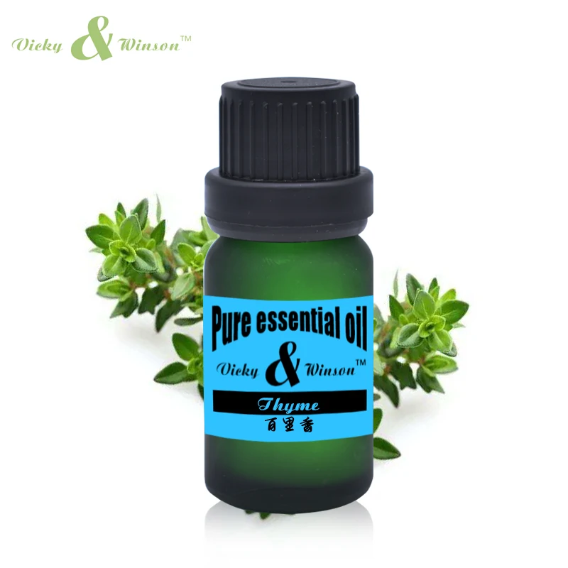 

Vicky&winson Thyme essential oil 10ml pure natural sterilization Relax the skin Treatment of acne Dandruff aromatherapy VWDF5
