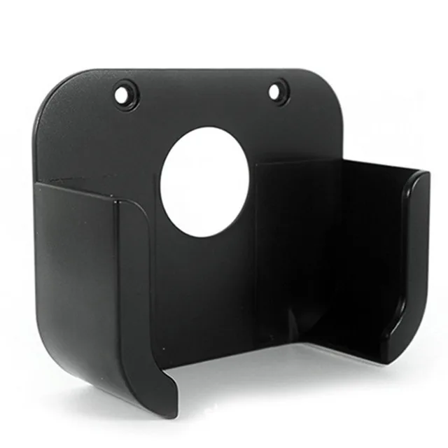 Black Square 98 * 98 * 33mm plastic Media Player Wall Mount Bracket Stand Cradle Holder Case For Apple TV 4th Gen
