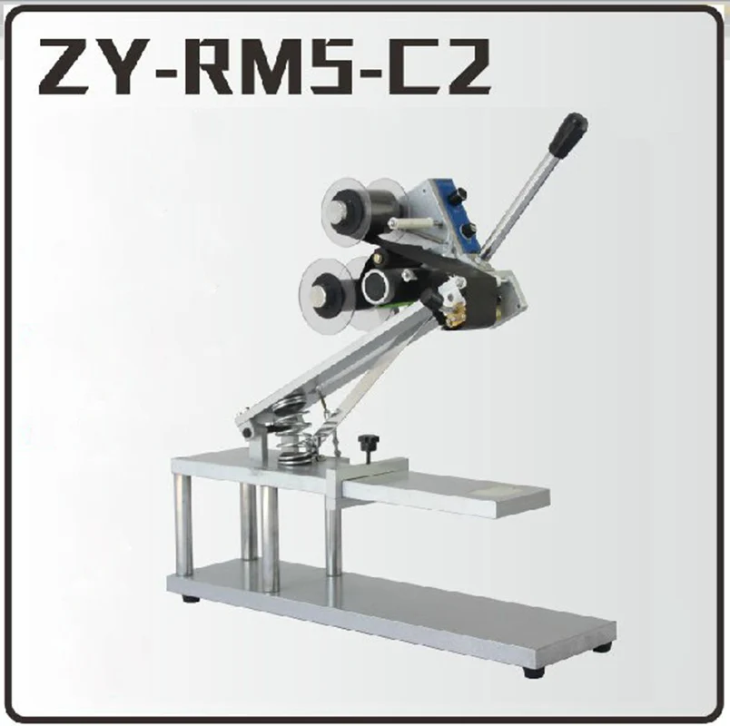 1 шт. ZY-RM5-C2 цветная лента Горячая печатная машина горячая печать на ленте пленка мешок принтер даты машинка ручная для печати кода