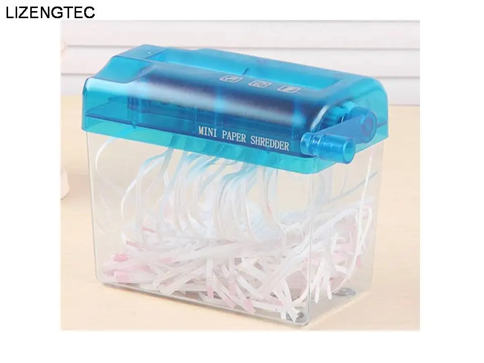 

Free Shipping A6 Mini Multi-functional Manual Paper Shredder