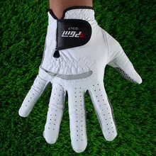 Мужские профессиональные перчатки для гольфа левая/правая рука дышащие перчатки из чистой овчины противоскользящие перчатки для гольфа спортивные перчатки для улицы D0011