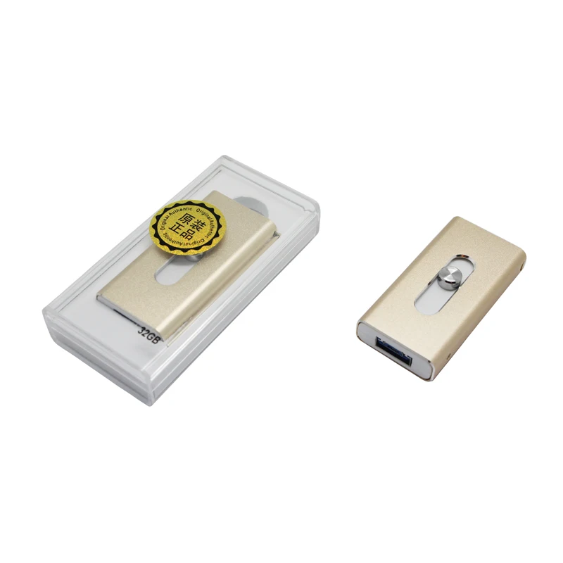 Новый OTG USB флэш накопитель для iphone 6/5 Ipad &quotмолния&quot привод 8/16/32/64 ГБ IFlash драйвер