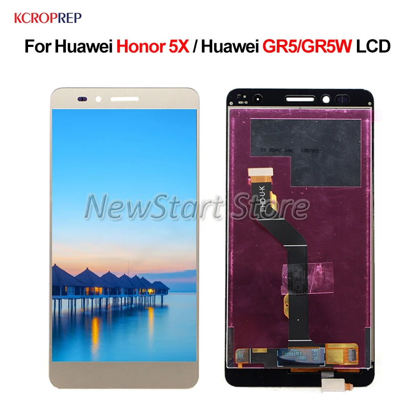 Lcd Honor 5x Cover Complete Screen Assembly For Huawei Honor 5X