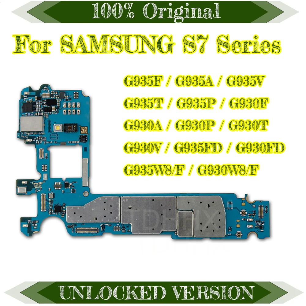 

Motherboard For Samsung Galaxy S7 edge G935F G935A G935V G935T G935P G930F G930A G930P G930T G930V G935FD G930FD EU Version